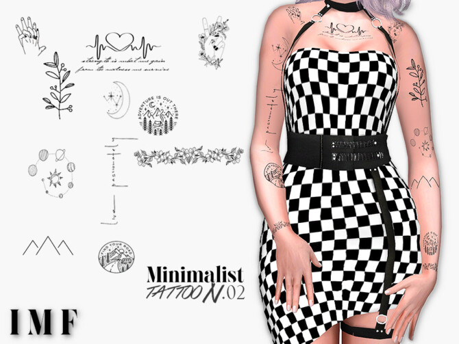 IMF Tattoo Minimalist N.02 by IzzieMcFire at TSR