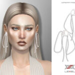 Imperatrice earrings by LEXEL at TSR