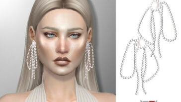 Imperatrice earrings by LEXEL at TSR