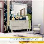 Indigo Apartment Hallway by Lhonna at TSR