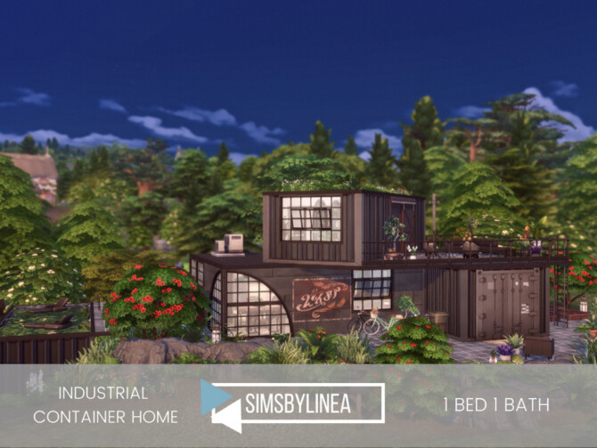 Industrial Container Home by SIMSBYLINEA at TSR