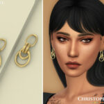 Infiniti Earrings by Christopher067 at TSR