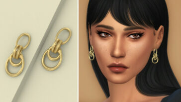 Infiniti Earrings by Christopher067 at TSR