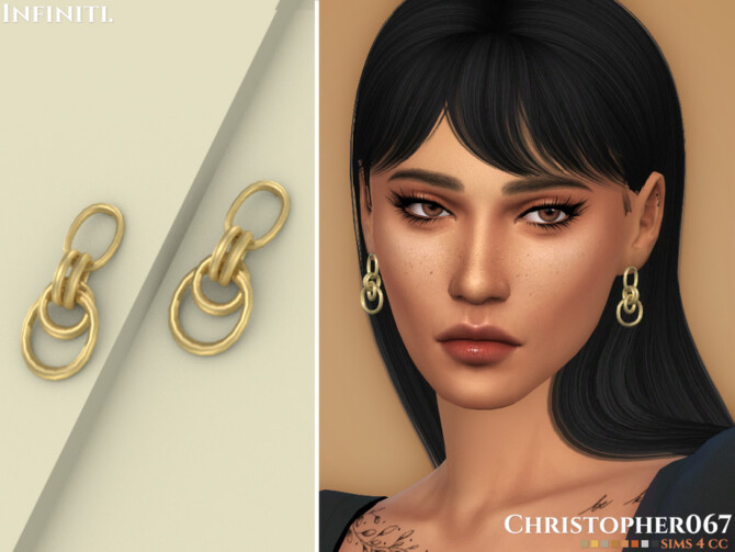 Infiniti Earrings by Christopher067 at TSR