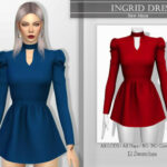 Ingrid Dress by KaTPurpura at TSR