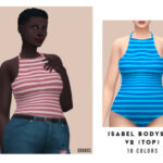 Isabel Bodysuit V2 (Top) by OranosTR at TSR