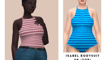 Isabel Bodysuit V2 (Top) by OranosTR at TSR