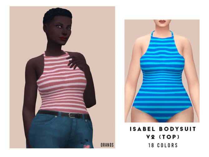 Isabel Bodysuit V2 (Top) by OranosTR at TSR