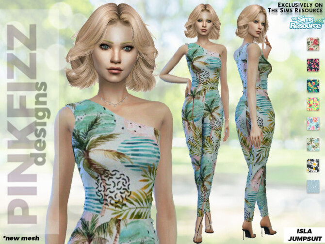 Isla Jumpsuit by Pinkfizzzzz at TSR