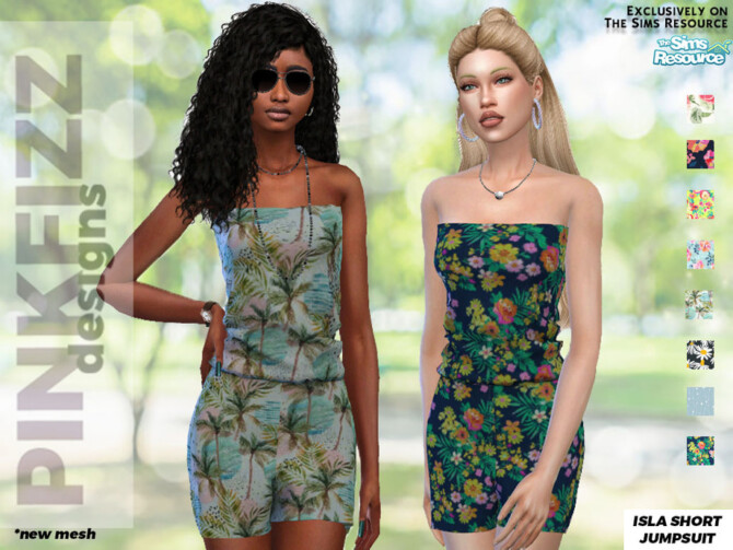 Isla Short Jumpsuit by Pinkfizzzzz at TSR