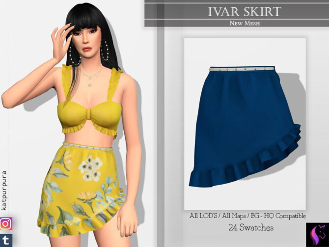 Ivar Skirt by KaTPurpura at TSR