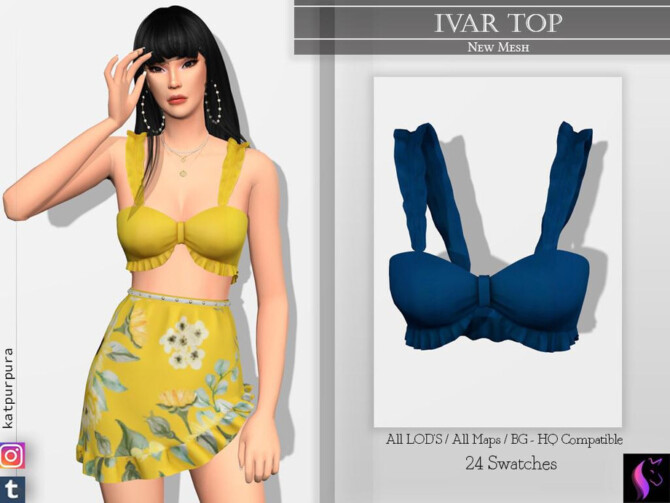 Ivar Top by KaTPurpura at TSR