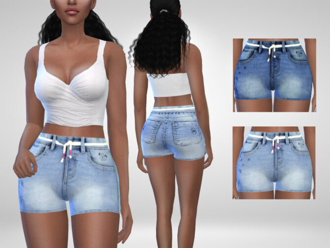 Izzy Shorts by Puresim at TSR