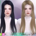 J066 Treasure hair at Newsea Sims 4