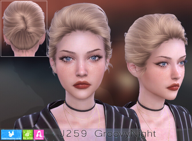 J259 GroovyNight hair (P) at Newsea Sims 4