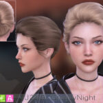 J259 GroovyNight hair (P) at Newsea Sims 4