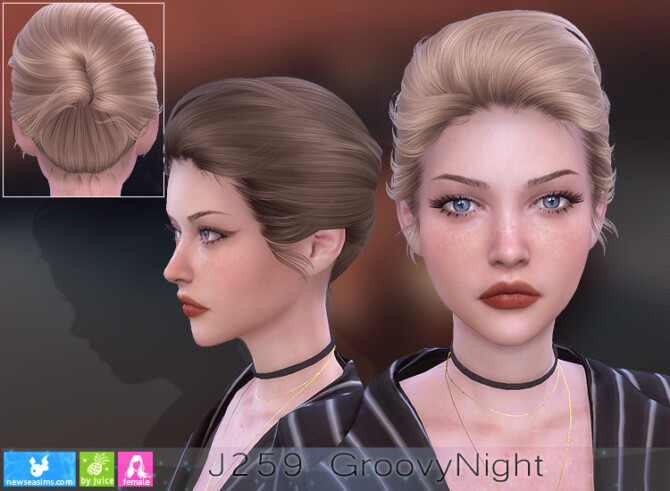 J259 GroovyNight hair (P) at Newsea Sims 4