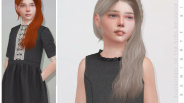 Jenna Hairstyle [Child] by DarkNighTt at TSR