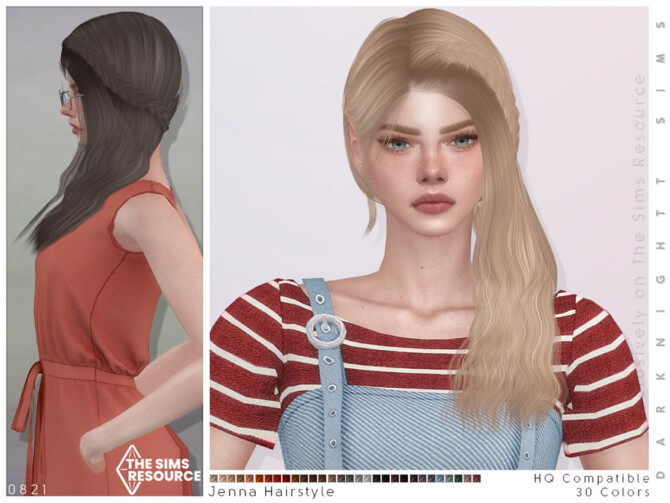 Jenna Hairstyle by DarkNighTt at TSR