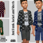 Just Punk Jacket and Shorts by Pelineldis at TSR