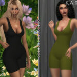 KARLEE unitard by Plumbobs n Fries at TSR