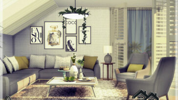 KAYA Living Room by marychabb at TSR