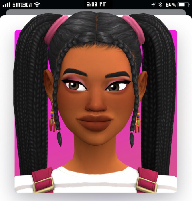 Kabibe hair at Marso Sims