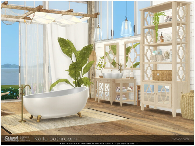 Kalla bathroom by Severinka at TSR