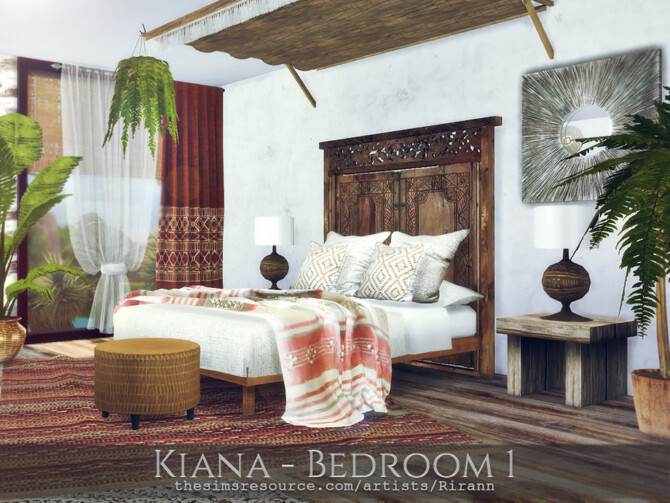 Kiana Bedroom 1 by Rirann at TSR