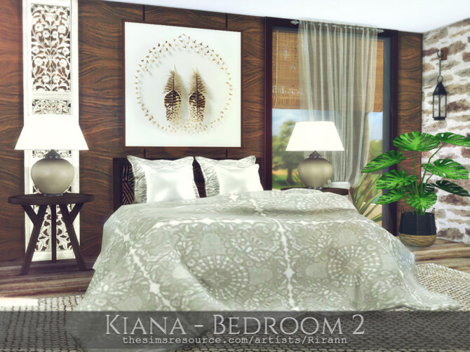 Kiana Bedroom 2 by Rirann at TSR