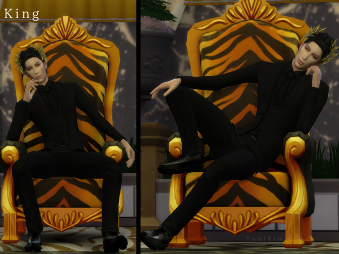 King Pose Pack by YaniSim at TSR