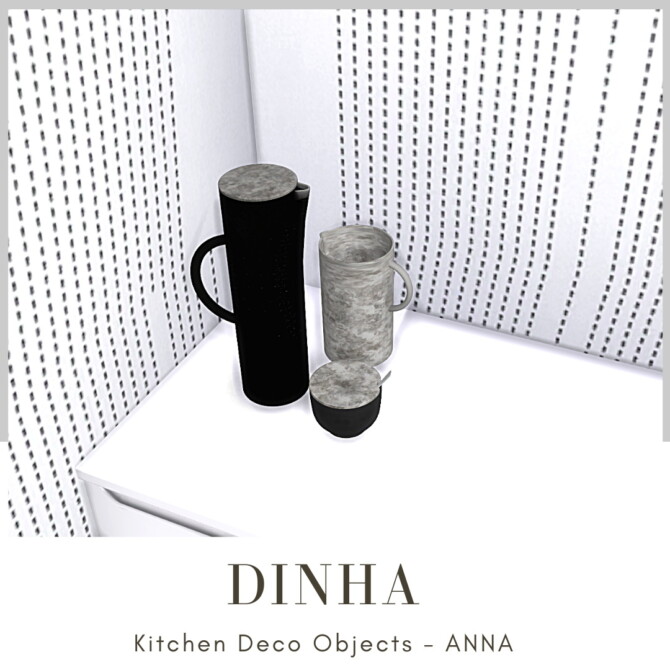 Kitchen Deco Objects ANNA at Dinha Gamer