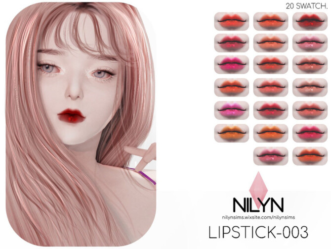 LIPSTICK 003 by NILYN SIMS at TSR