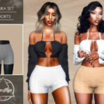 Laura Set Shorts by Camuflaje at TSR