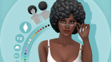 Lauryn Hairstyle by simcelebrity00 at TSR