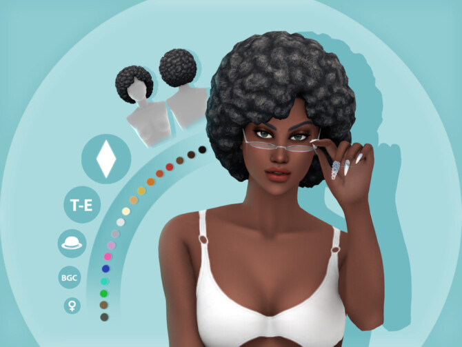 Lauryn Hairstyle by simcelebrity00 at TSR