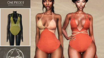 Lea Swimsuits – One Piece II by Camuflaje at TSR