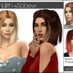 LeahLillith Abbey hair retextured at Wasssabi Sims