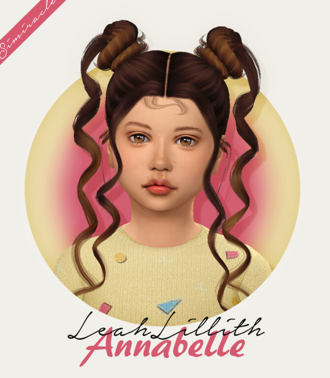 LeahLillith Annabelle Hair Kids Version at Simiracle