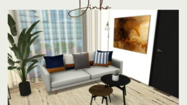 Leather Set: Pillows | Rugs | Paintings at Dinha Gamer