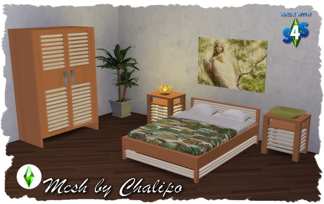 Legend bedroom conversion by Chalipo at All 4 Sims