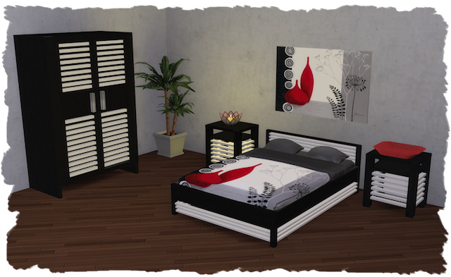 Legend bedroom conversion by Chalipo at All 4 Sims