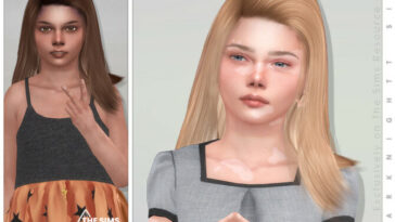 Lena Hairstyle [Child] by DarkNighTt at TSR