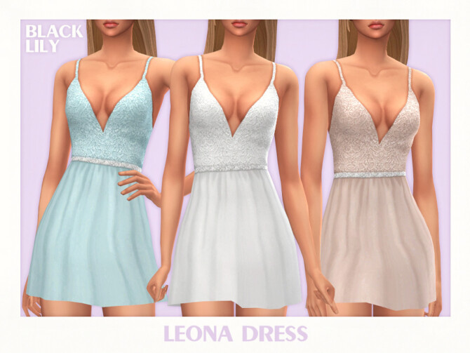 Leona Dress by Black Lily at TSR