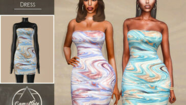 Leona Dress by Camuflaje at TSR