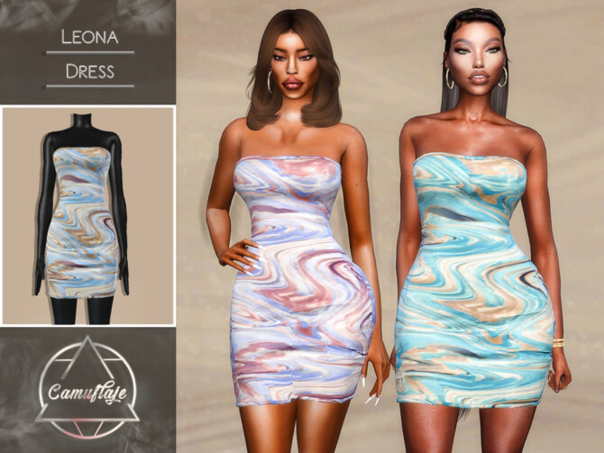 Leona Dress by Camuflaje at TSR