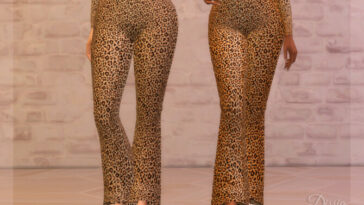 Leopard Pants by Dissia at TSR