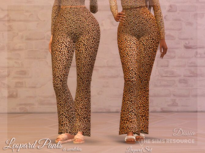 Leopard Pants by Dissia at TSR