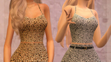 Leopard Tank Top by Dissia at TSR