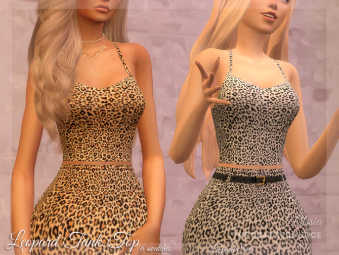 Leopard Tank Top by Dissia at TSR